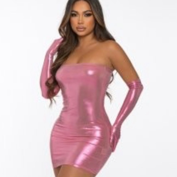 Dress and gloves - Picture 1 of 1